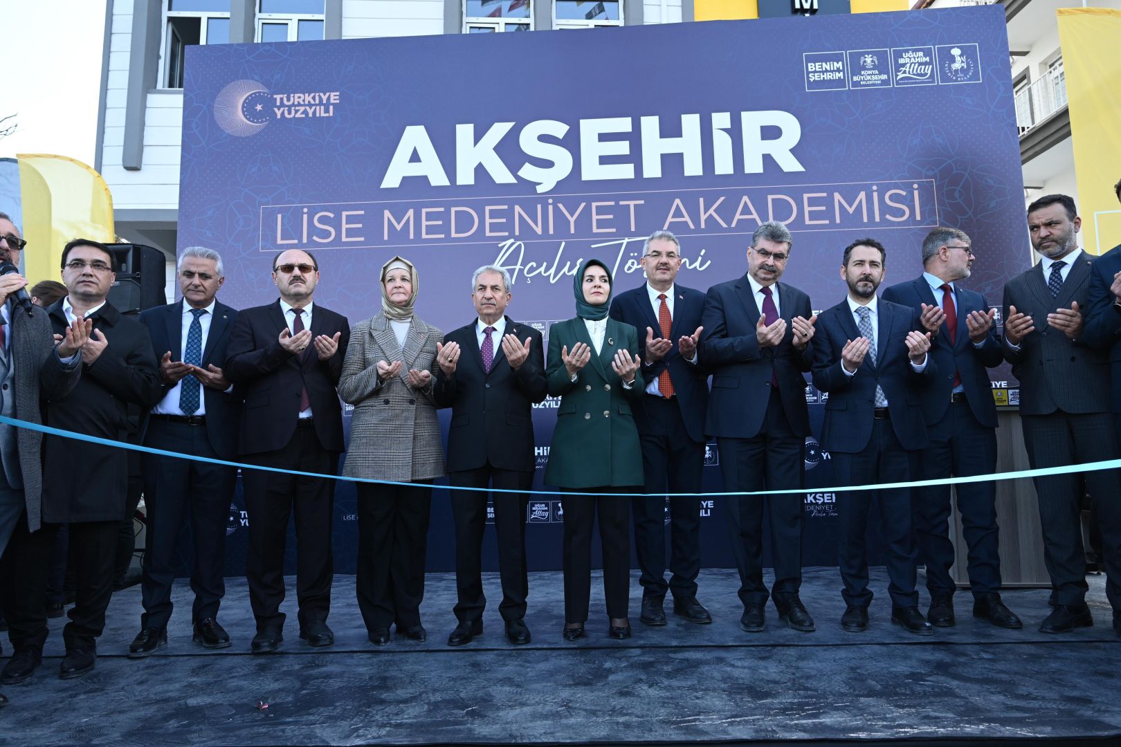 Akşehir Lise Medeniyet Akademisi Bakan Göktaş’ın Katılımıyla Açıldı