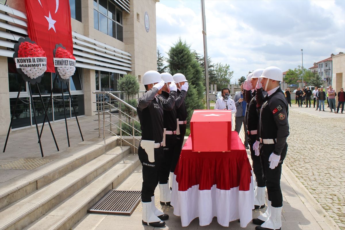 Akşehir’de polis memuru görevi başında vefat etti