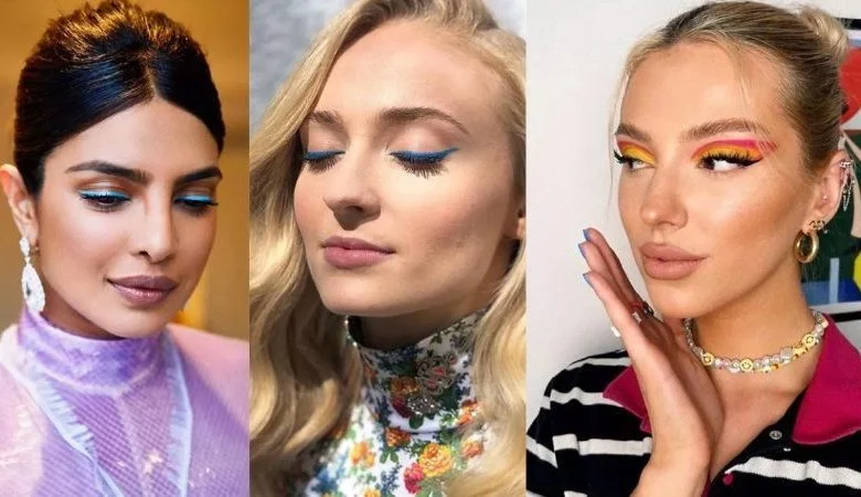 Rengarenk bir yaz için renkli eyeliner trendini keşfedin!