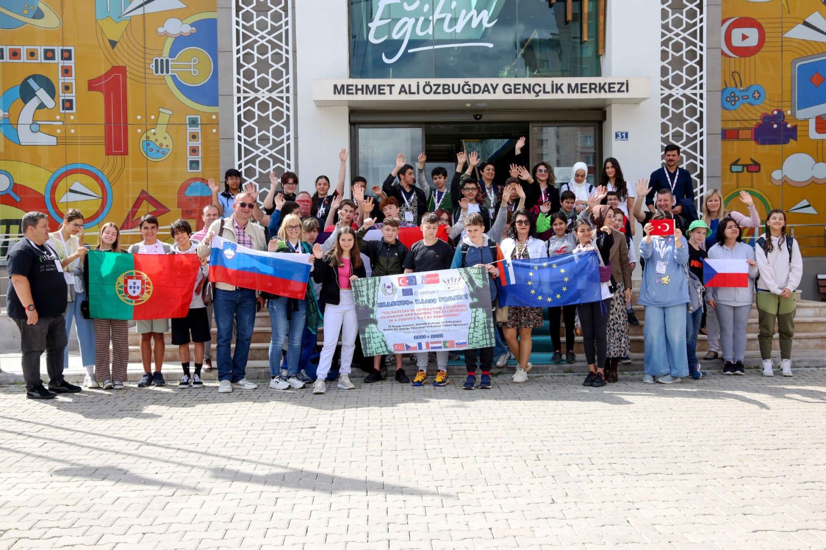 5 farklı ülkeden gelen öğrenciler Meram'a hayran kaldı