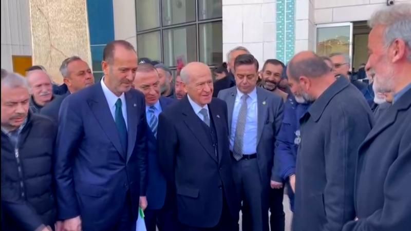 MHP Genel Başkanı Bahçeli, 15 Temmuz gazileriyle bir araya geldi
