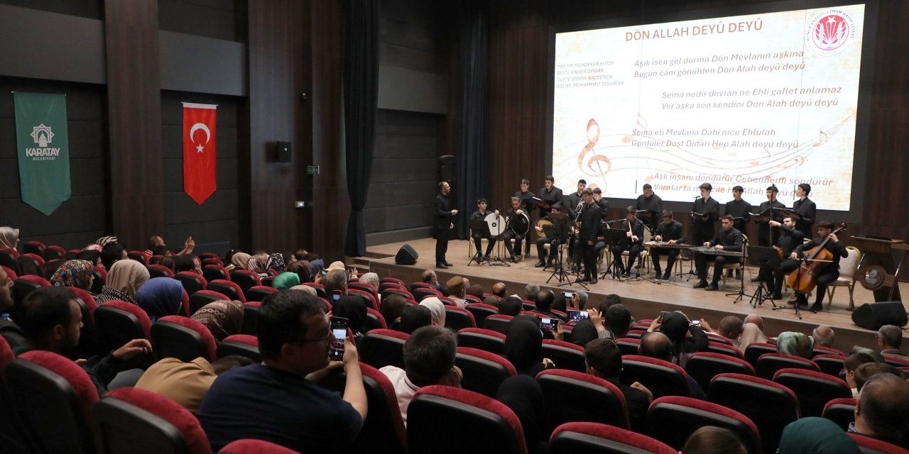 Karatay Belediyesi’nden Türk Tasavvuf Konseri