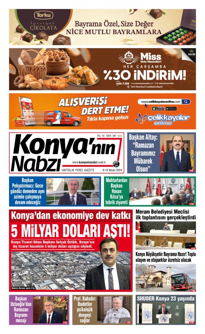 Konya'nın Nabzı Gazetesi -347