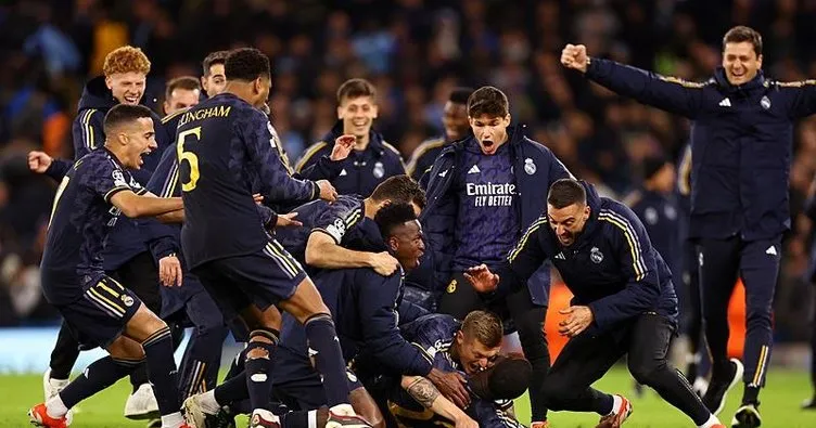 Manchester City penaltılarda yıkıldı! Real Madrid yarı finale yükseldi
