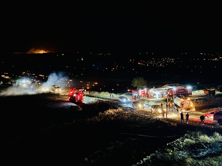 Diyarbakır ve Mardin arasında yangın: 5 ölü, 44 yaralı