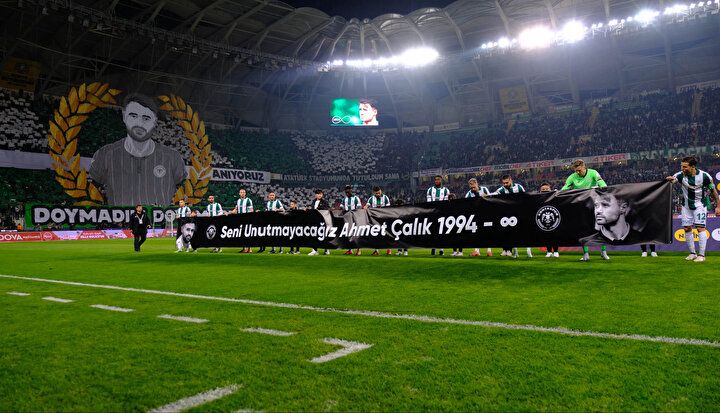 Konya'da Ahmet Çalık unutulmadı