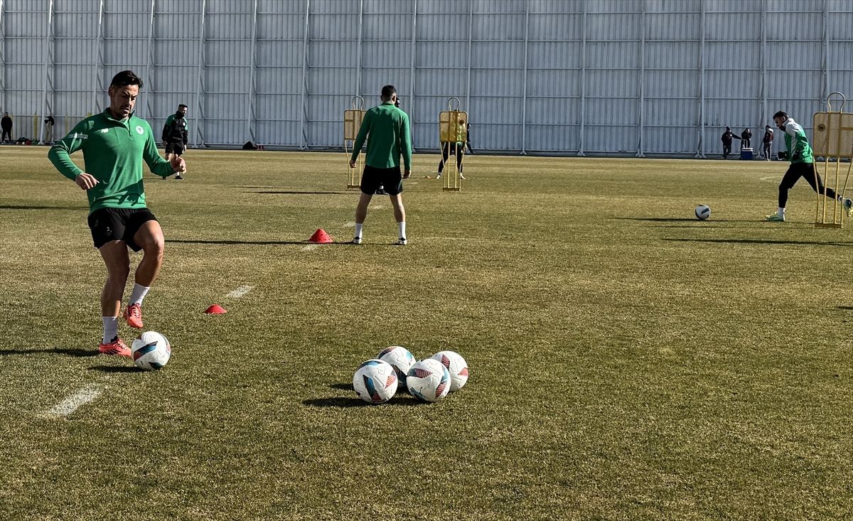 Konyaspor, Sipay Bodrum FK maçının hazırlıklarını sürdürdü