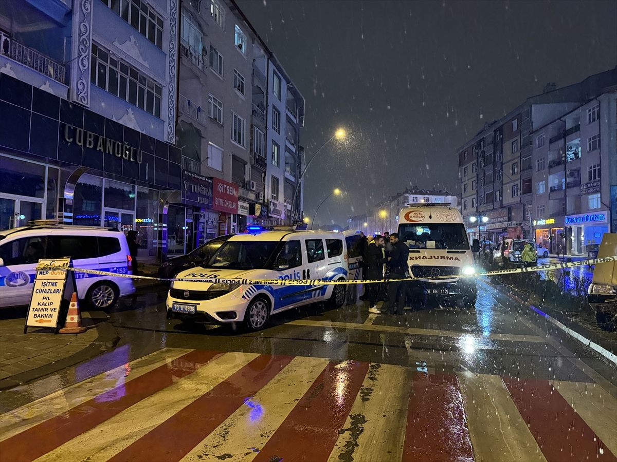 Karaman'da akılalmaz olay! Kaza yapan alkollü sürücü ekip otosunda kendini vurdu