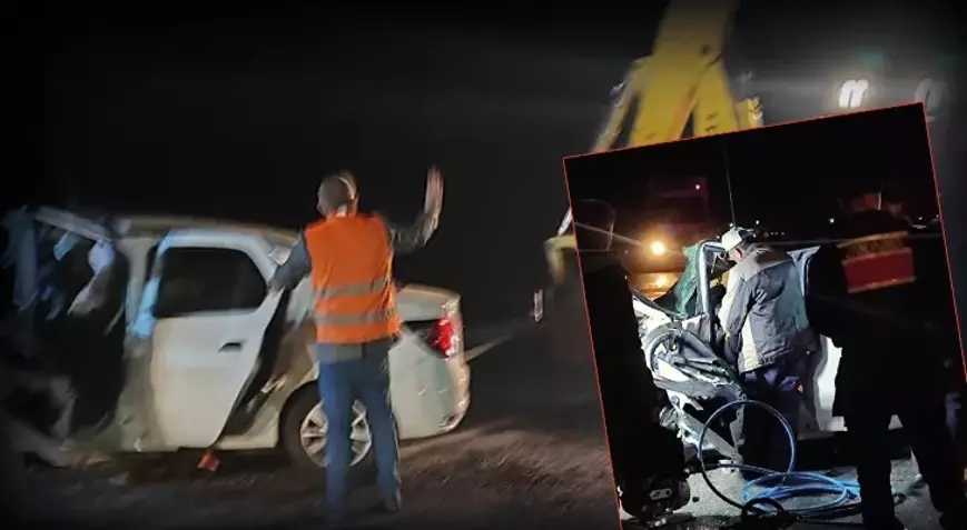 Afyonkarahisar'da feci kaza! İki otomobil çarpıştı: 2 ölü, 4 yaralı
