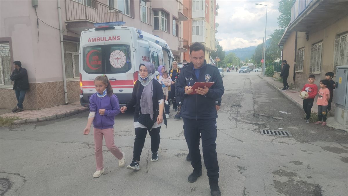 Konya'da iki otomobilin çarpıştığı kazada 7 kişi yaralandı
