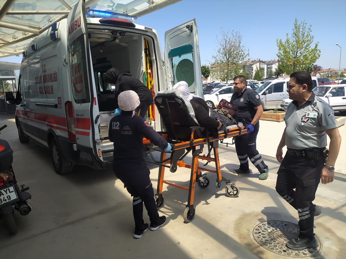 Beyşehir'de trafik kazalarında 3 kişi yaralandı