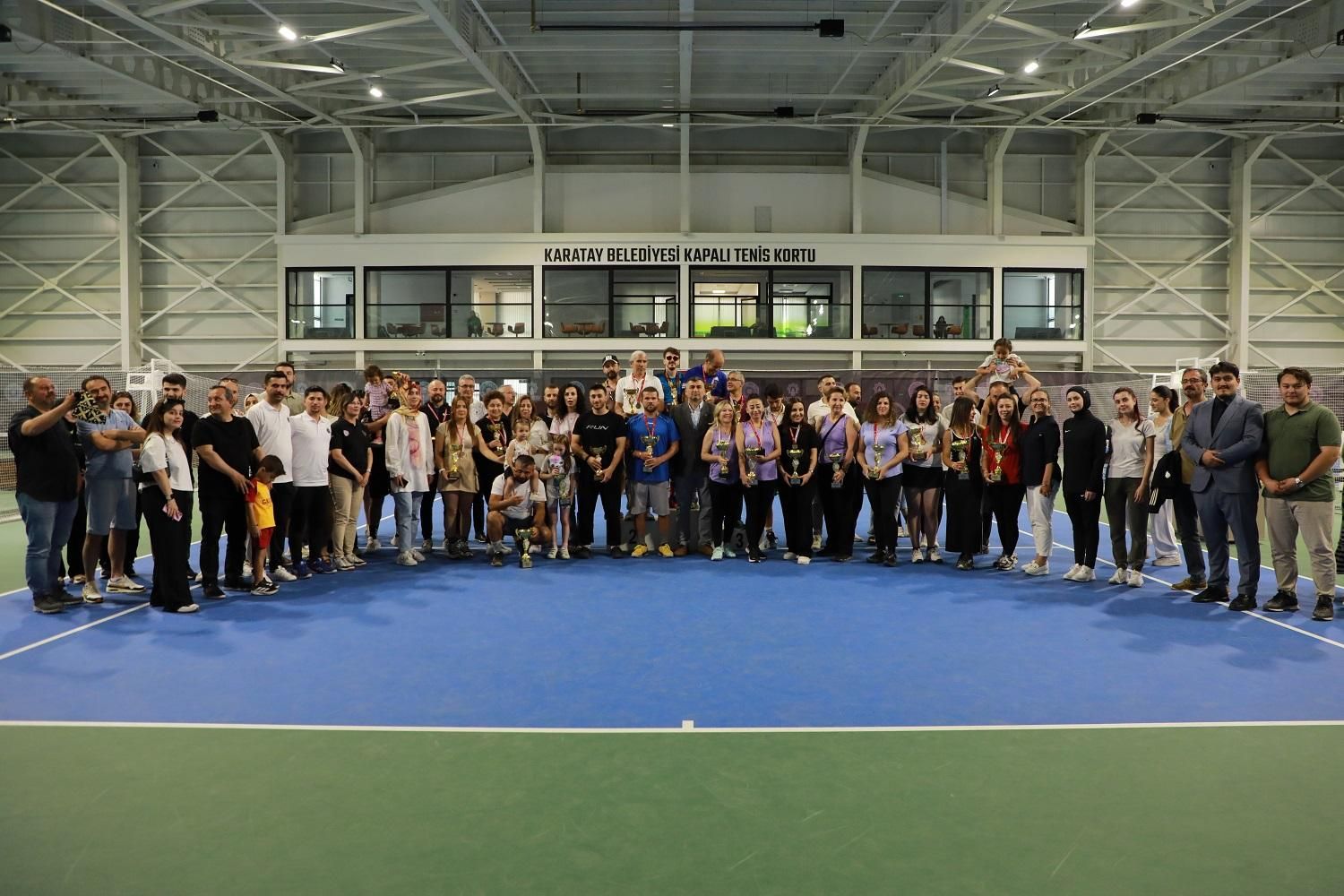 Karatay Tenis Kortu’nda final heyecanı