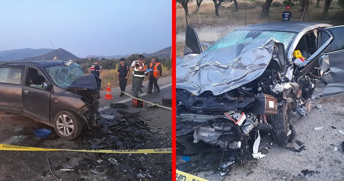  İzmir'de katliam gibi kaza! 5 kişi feci şekilde can verdi