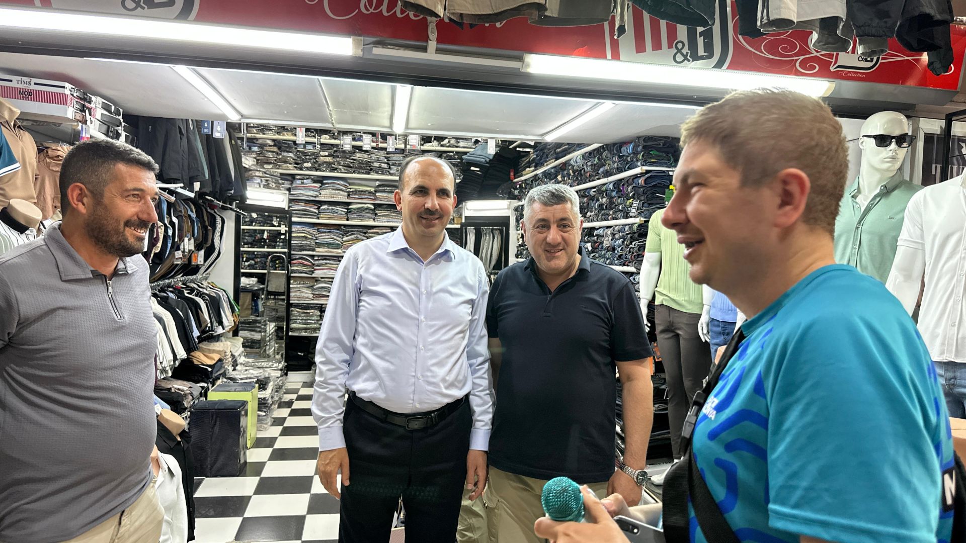Başkan Altay Bayram Alışverişine Çıkan Konyalıları ve Esnafları Ziyaret Etti