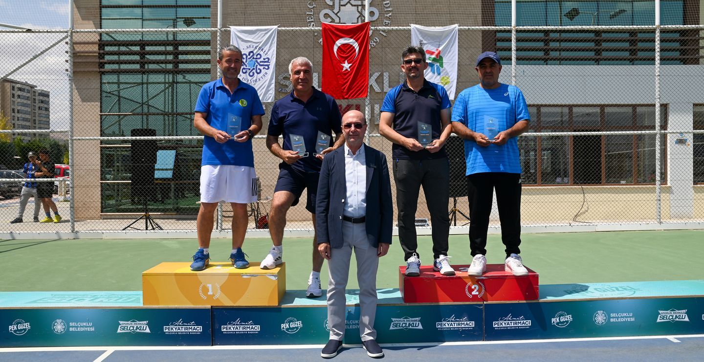Selçuklu Belediyesi T200 Masters Tenis Turnuvası Sona Erdi