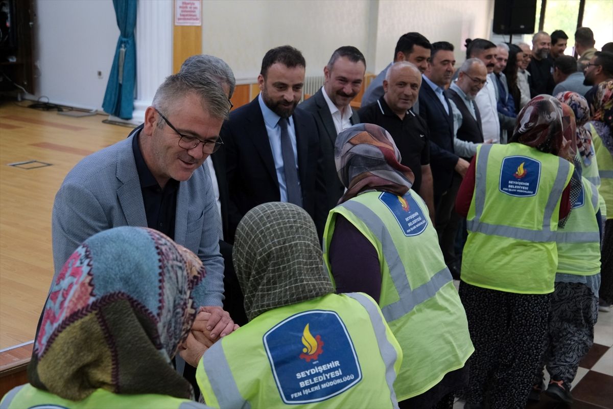 Seydişehir'de bayramlaşma programı yapıldı