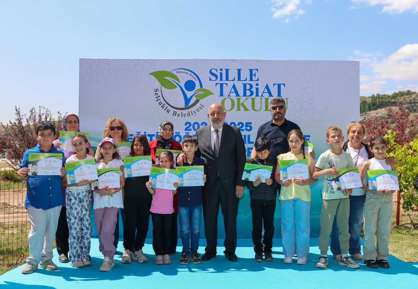 Sille Tabiat Okulu’nda Mezuniyet Heyecanı Yaşandı