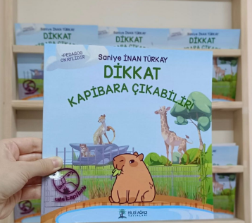 Türkiye Çocuk Edebiyatında Bir İlk : Kapibara artık kitaplarda!