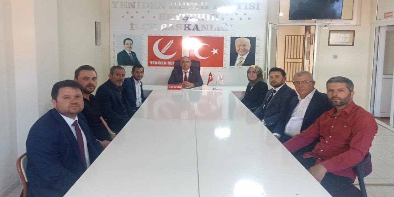 Yeniden Refah Konya'da  istifalar devam ediyor: Bir ilçe başkanı daha istifa etti