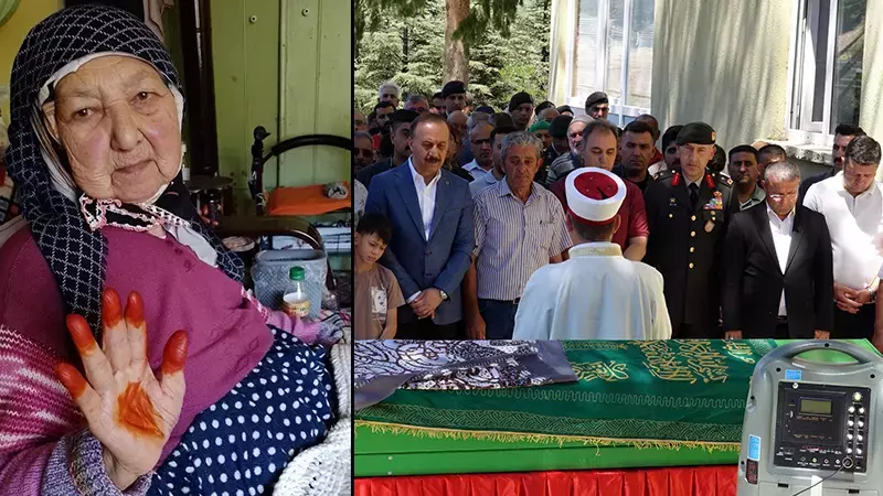 Oğlu 1992'de şehit olmuştu... Hayatını kaybeden annenin vasiyeti askerler tarafından yerine getirildi