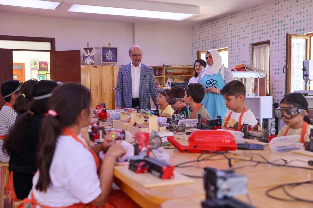 Başkan Pekyatırmacı’dan Selçuklu Sanat ve Tasarım Atölyesi’ne Ziyaret