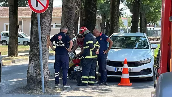 Kendimi yakacağım diye ortalığı karıştırdı, ekipleri görünce şaşırtan hamleyi yaptı!