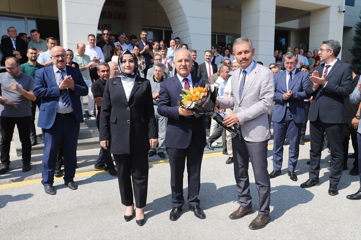 Konya Cumhuriyet Başsavcısı Halil İnal, yeni görevi için uğurlandı
