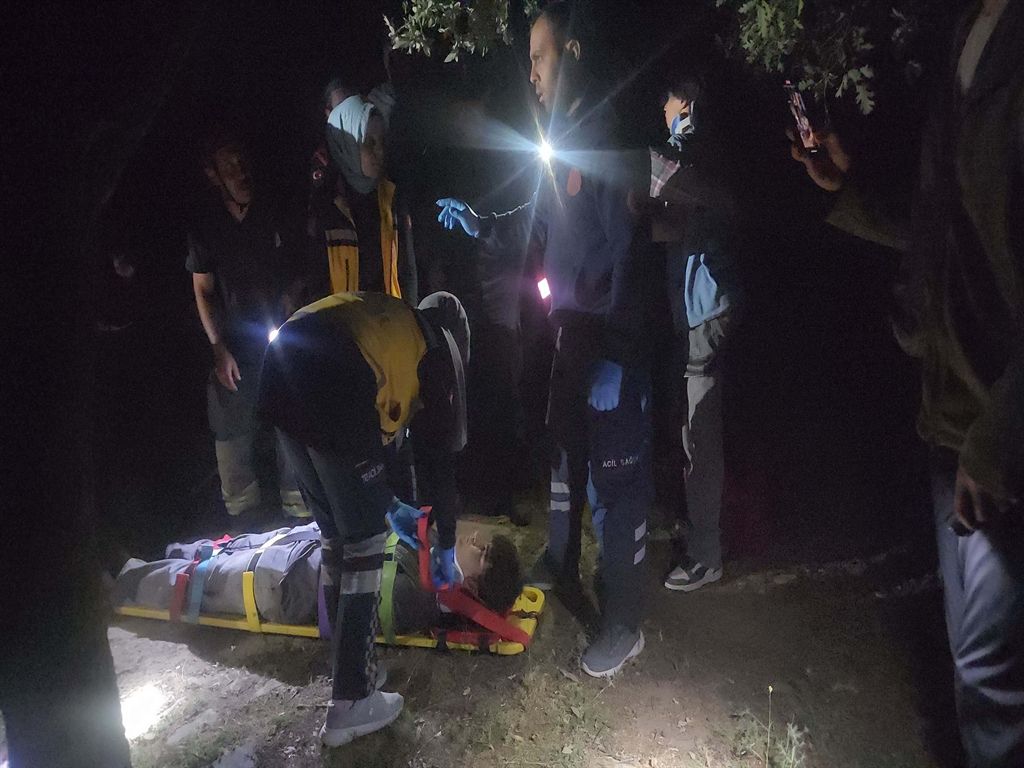 Yer Konya... Dağda mahsur kalan 2 kardeş, 4 saat sonra kurtarıldı