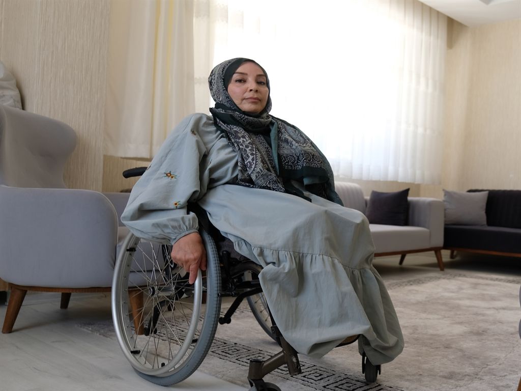 Yer Konya...Selvinaz, Tekerlekli Sandalye İle Yeniden Hayata Tutundu