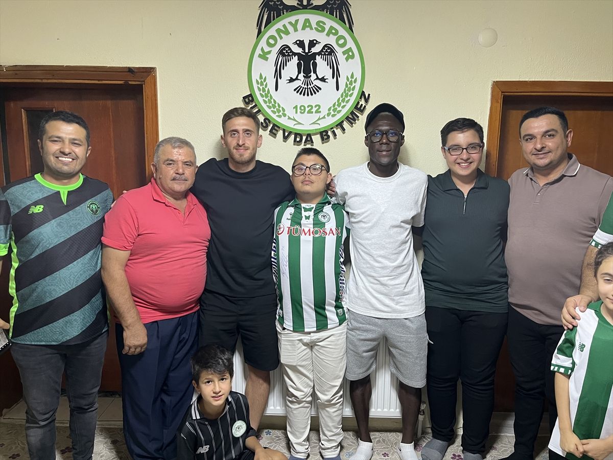 Down sendromlu Ebubekir'e, Konyaspor'dan sürpriz