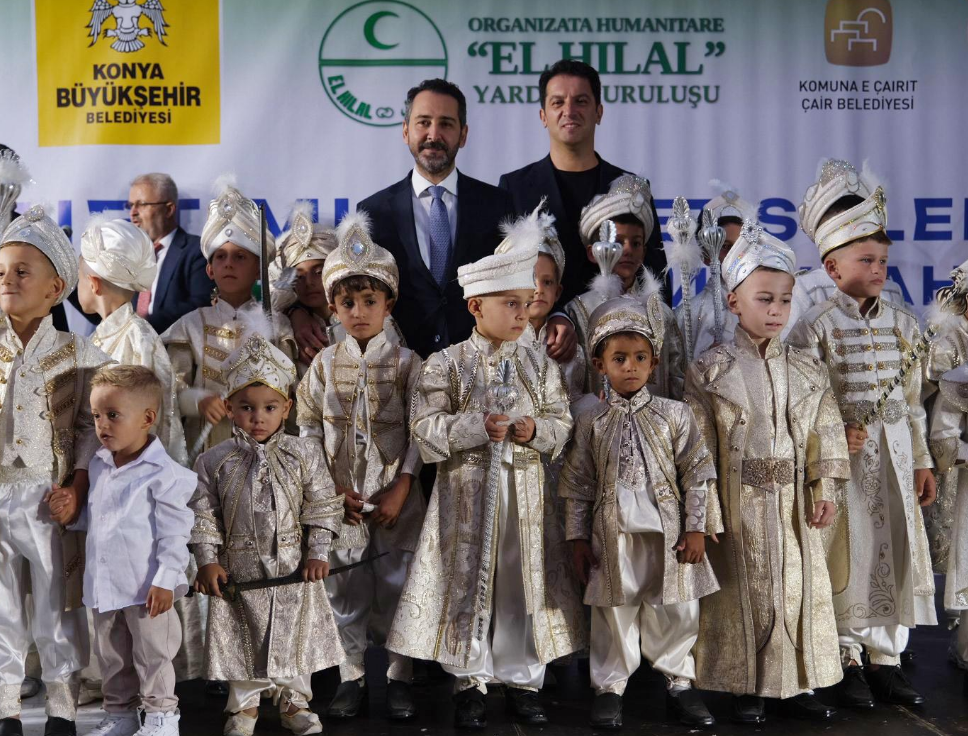 Konya Büyükşehir Belediyesi’nden Üsküp’e sünnet şöleni!
