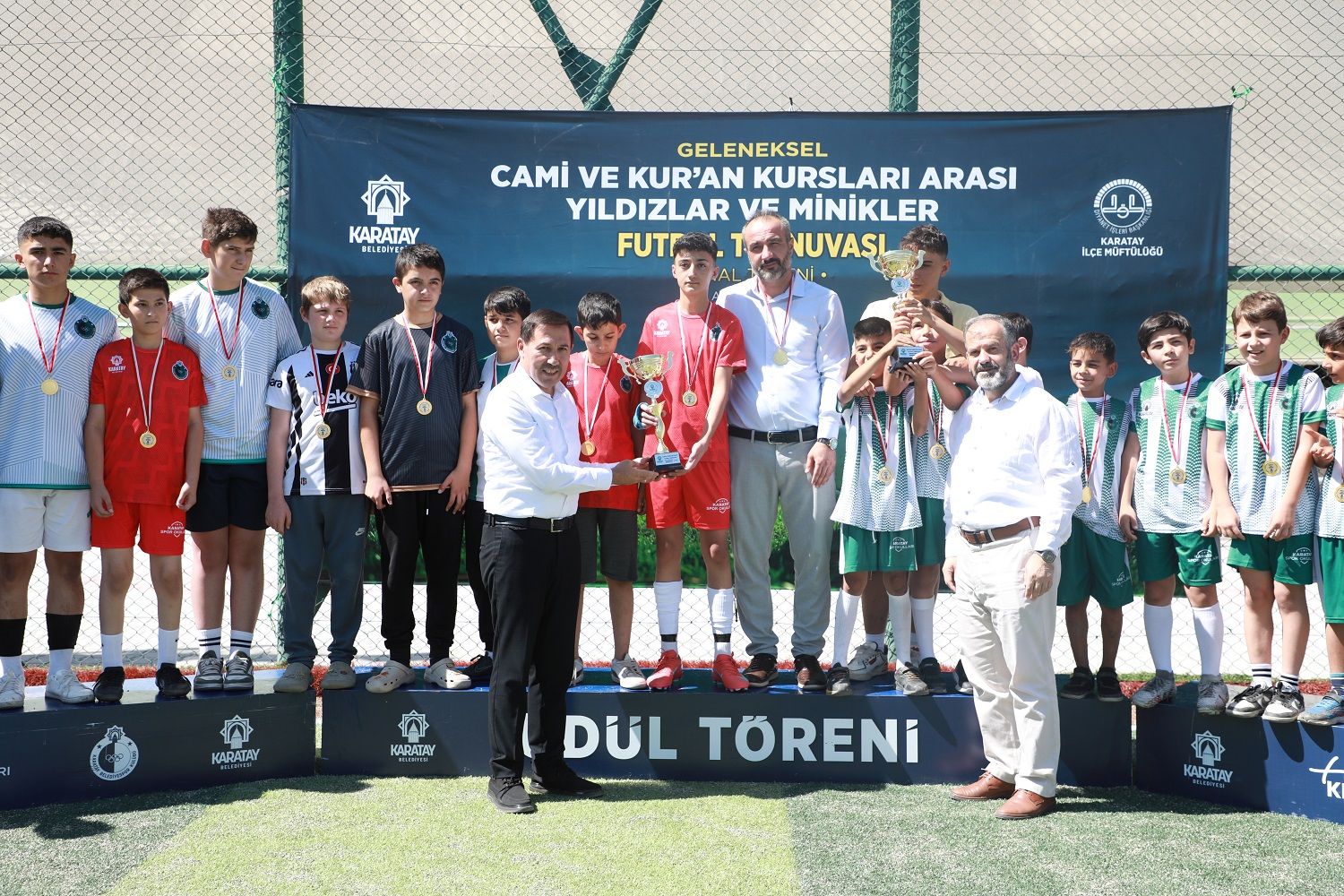 Konya’da 4. Geleneksel Camiler ve Kur’an Kursları futbol turnuvası sona erdi