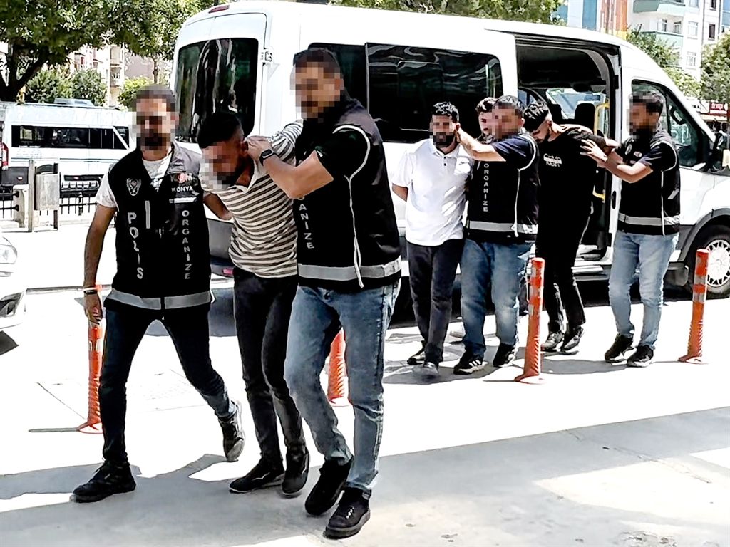 Konya'da İş yerini kurşunlayan şüpheliler yakalandı; 3 gözaltı