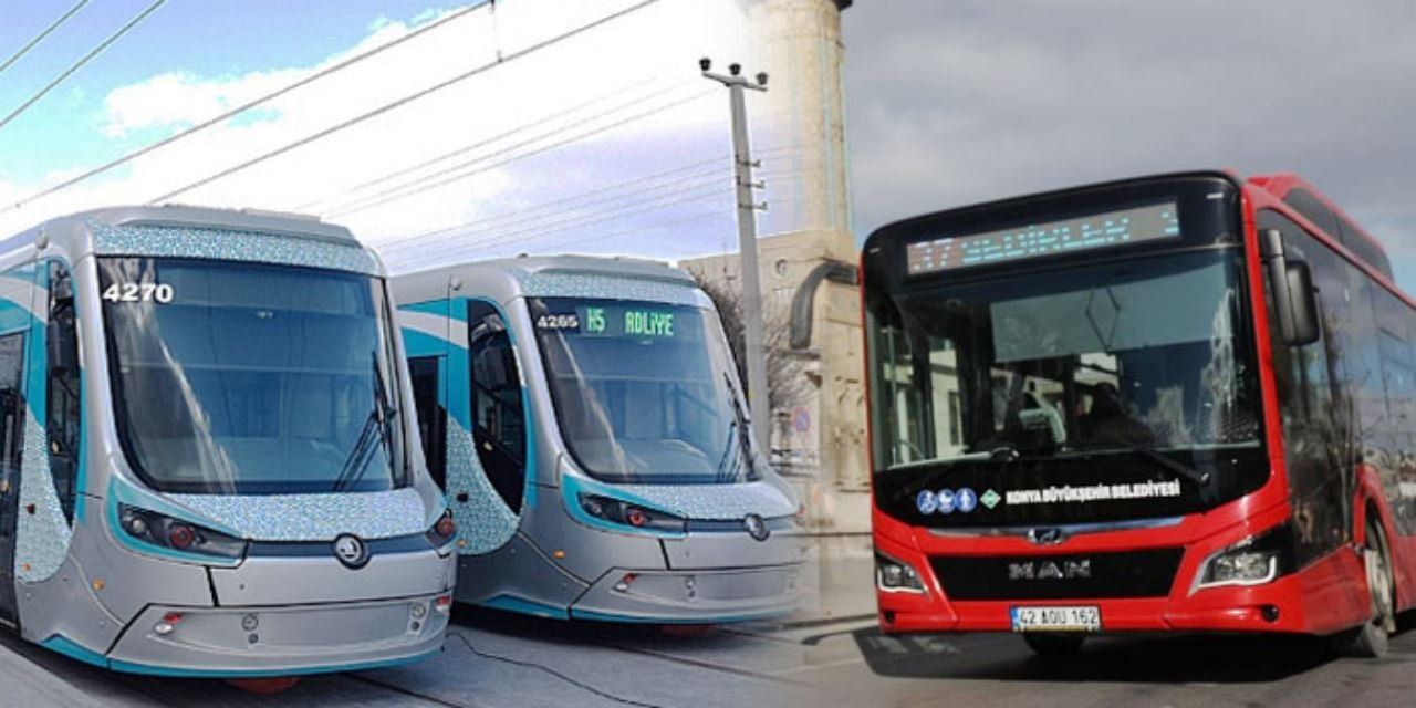 Konya'da toplu ulaşıma zam geldi! 