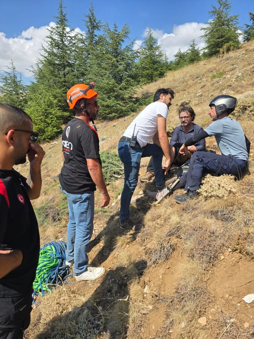 Konya'da yamaç paraşütü kazasında 1 kişi yaralandı