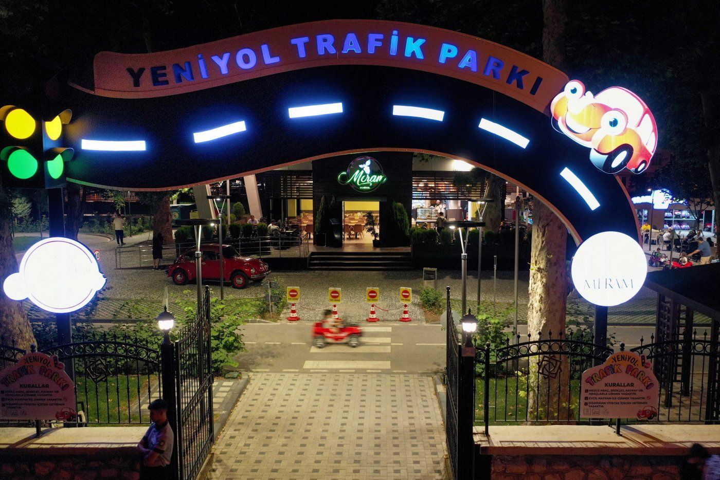 Meram’ın trafik parkları ailelerin buluşma noktası oldu