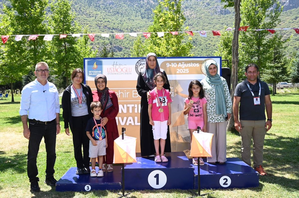 Seydişehir'de oryantiring festivali düzenlendi