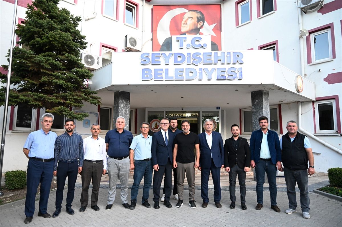 AK Parti Konya Milletvekili Karaman, Seydişehir Belediyesini ziyaret etti