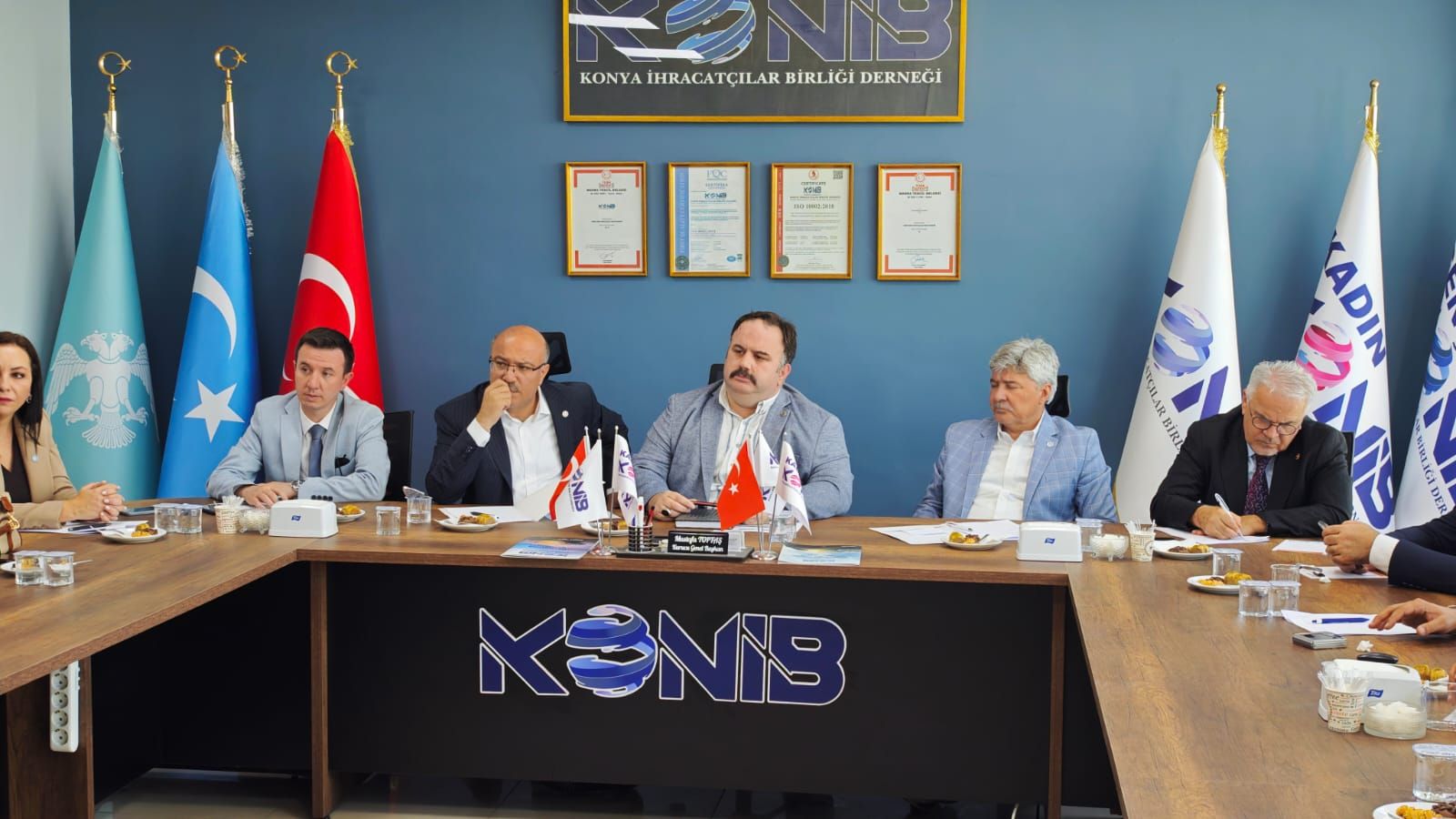İyi Parti’den KONİB’e Ziyaret