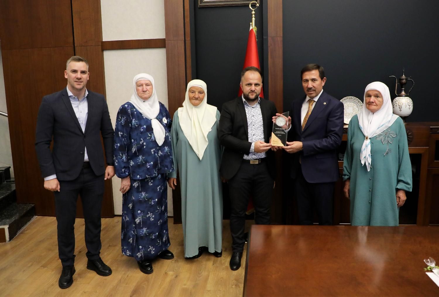 Karatay Belediye Başkanı Kılca, Bosna Hersek'ten gelen şehit annelerini ağırladı