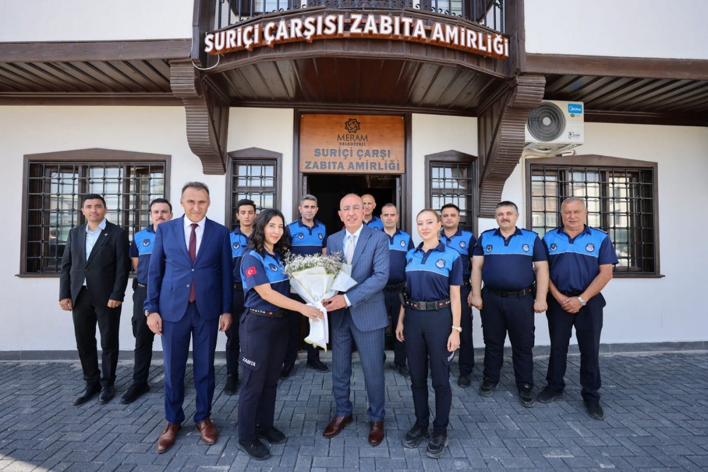 Meram Zabıtası'na Başkan Kavuş'tan anlamlı ziyaret