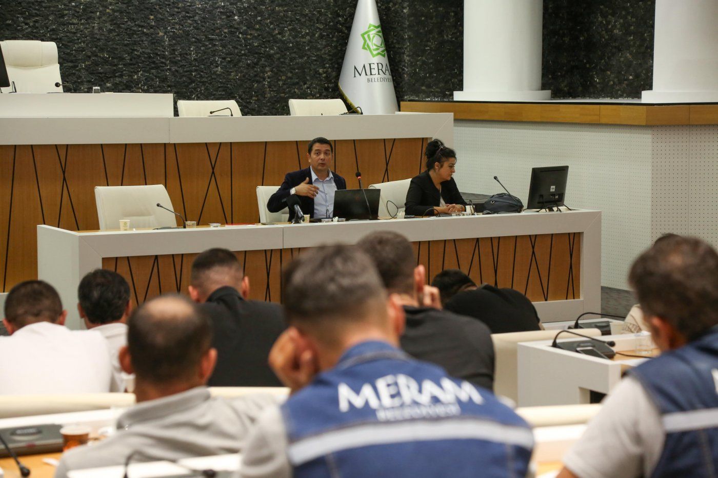Meram’da ‘Bilinçli personel güvenli şehir’ sloganıyla tehlikeli madde eğitimi