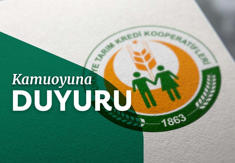Tarım Kredi’den açıklama: Bu yapılan kurum itibarımıza açık bir saldırıdır