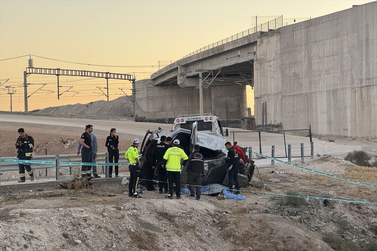 Konya'da feci kaza! 1 ölü,1 yaralı