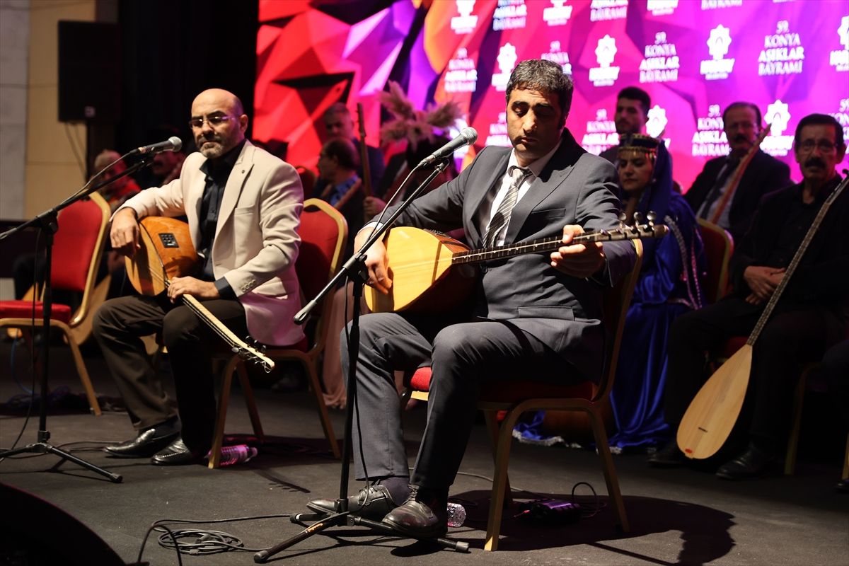 59. Konya Aşıklar Bayramı düzenlendi
