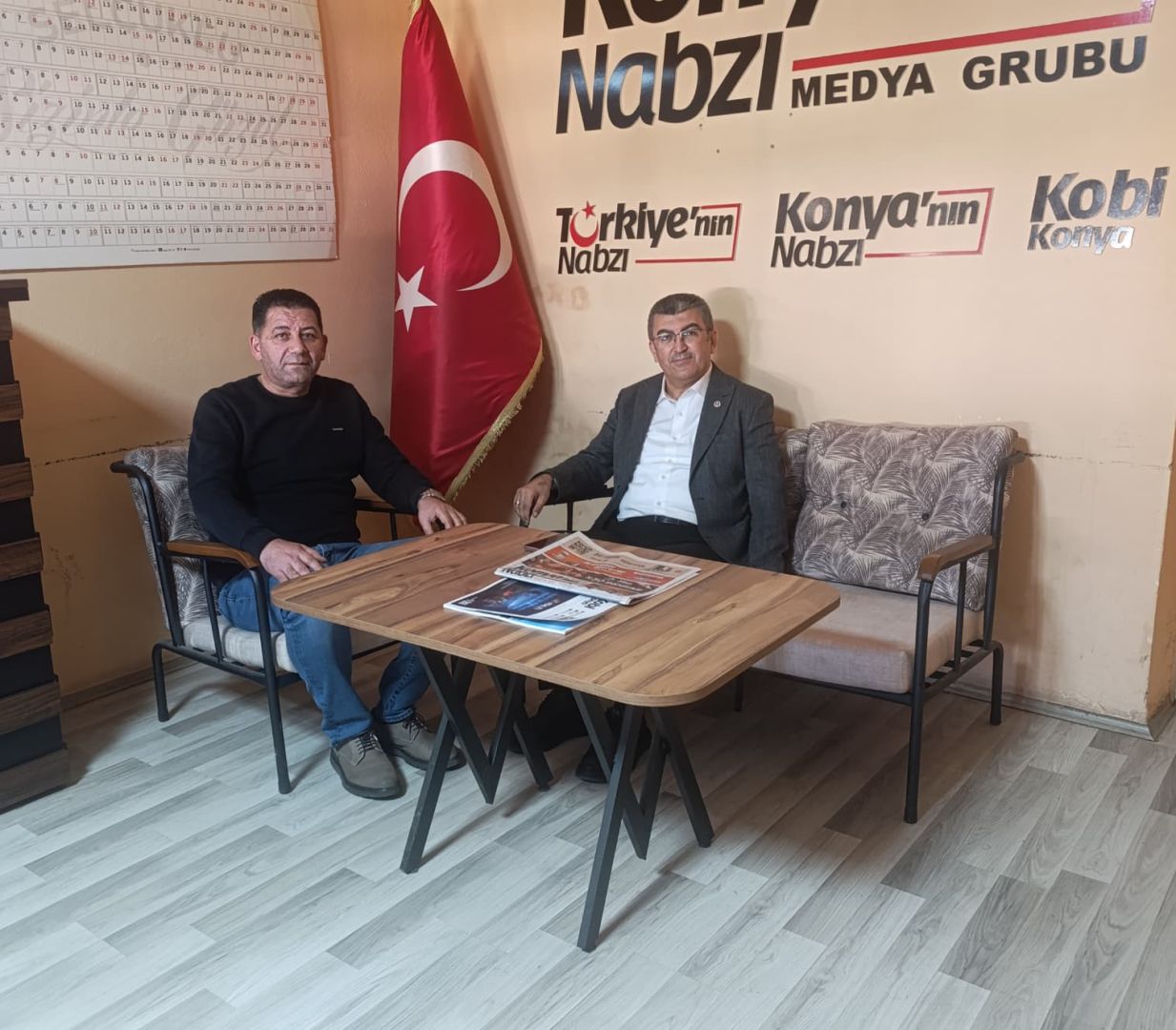 AK Parti Konya Milletvekili Hasan Ekici’den gazetemize ziyaret