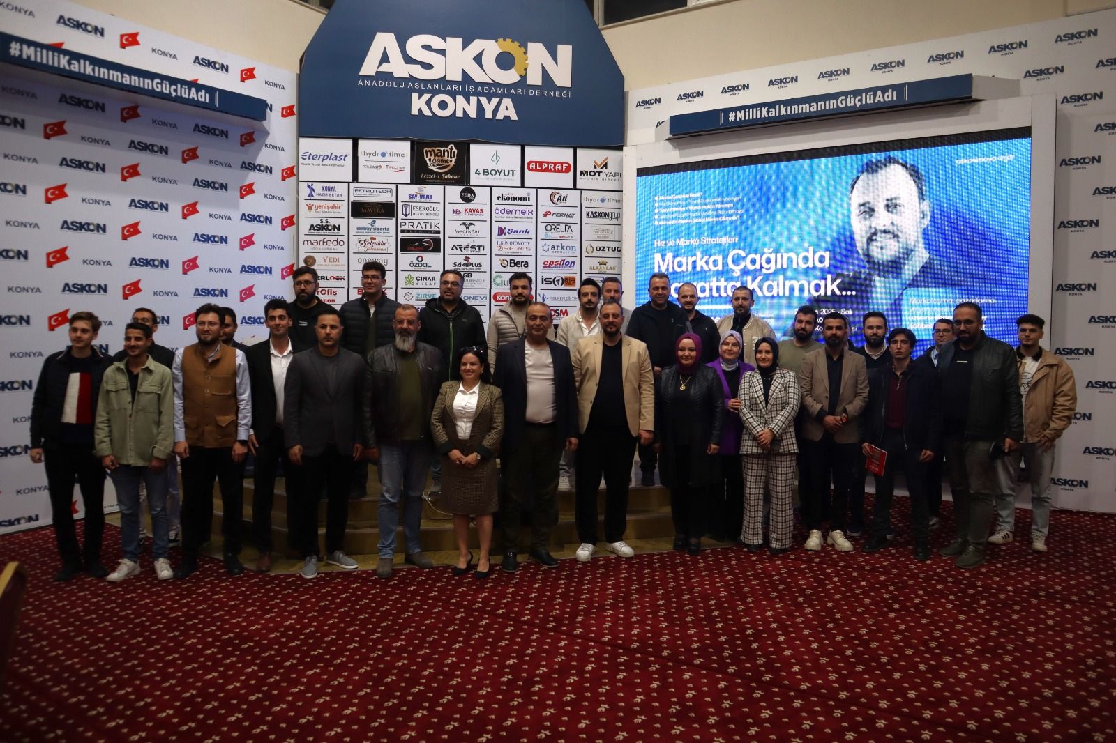 ASKON Konya’da markalaşma ve iletişim masaya yatırıldı