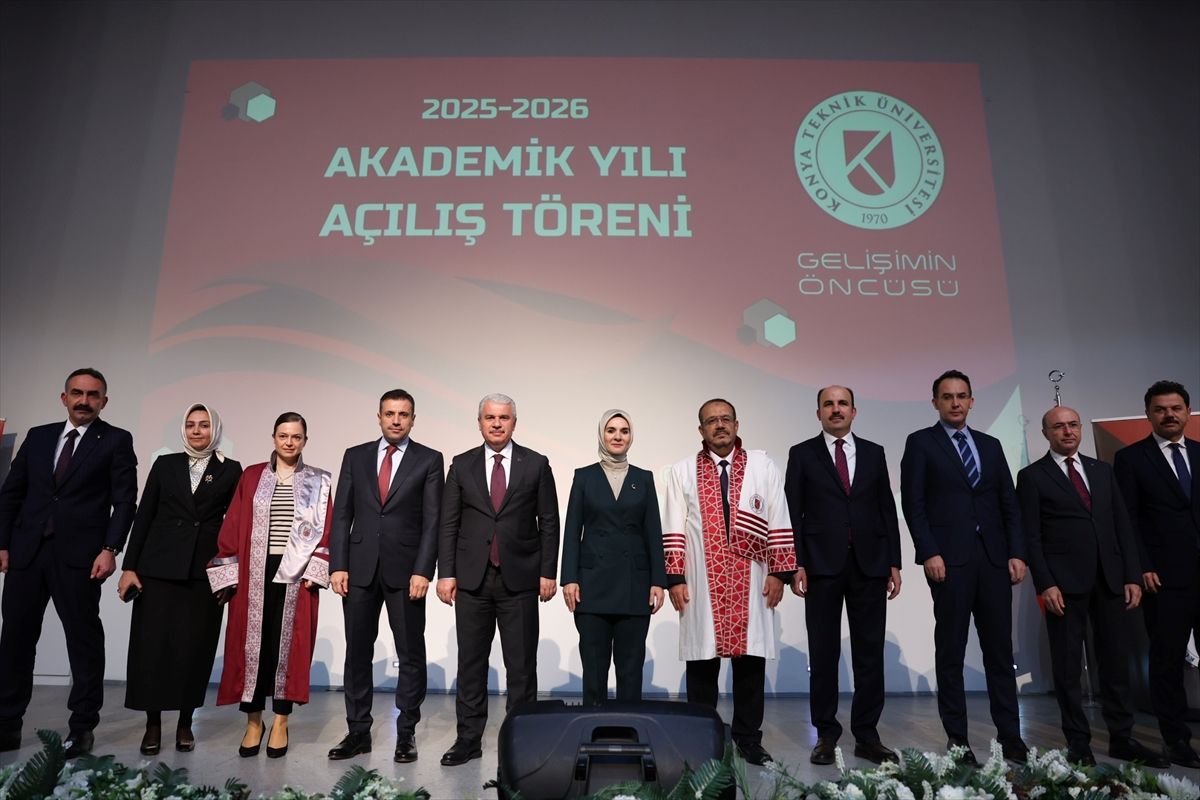 Bakan Göktaş, Konya Teknik Üniversitesi 2025-2026 Akademik Yılı Açılış Töreni'nde konuştu