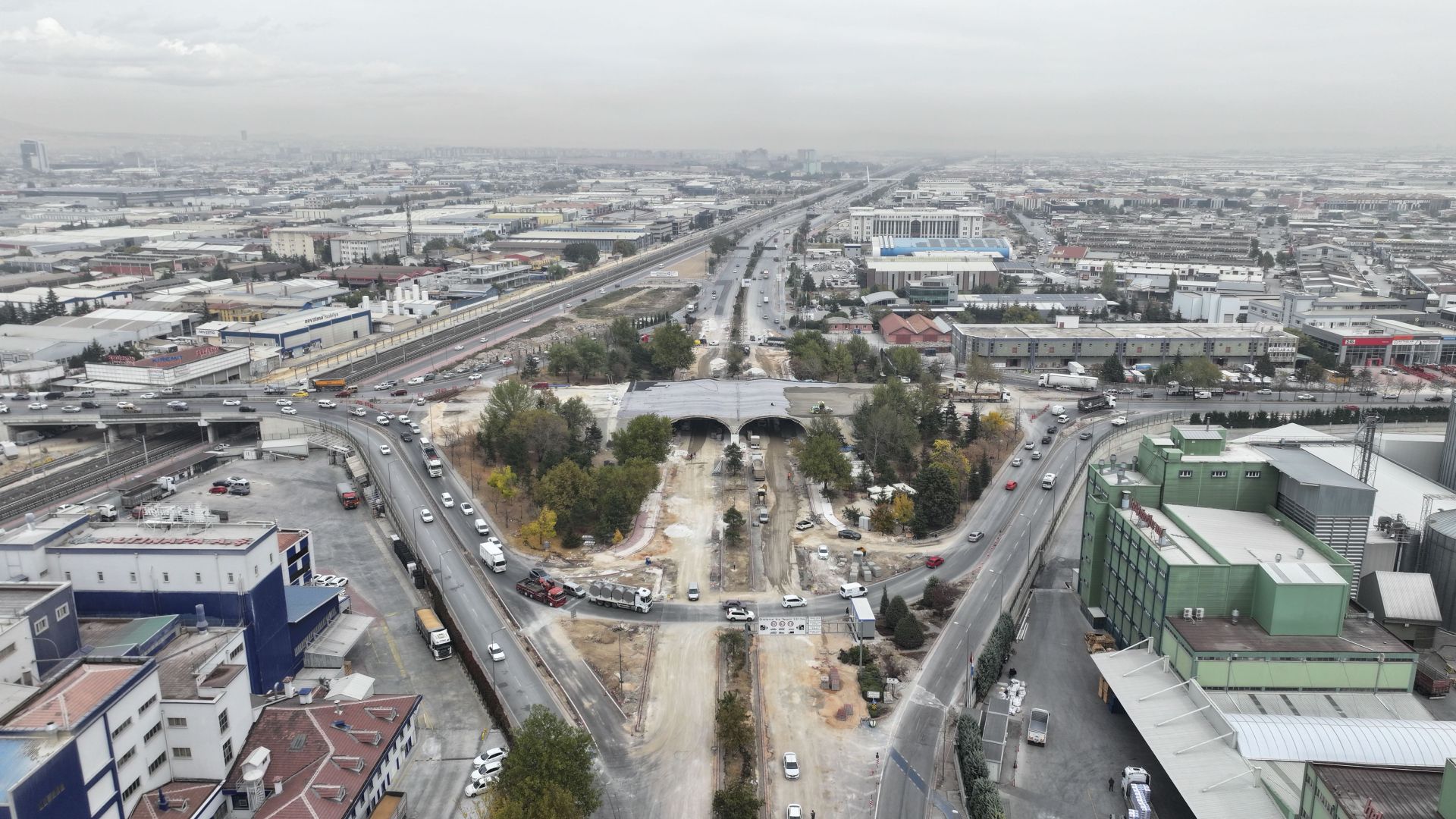 Başkan Altay: “Marangozlar Köprülü Kavşağı’nın Ankara Yolu Kısmını 3 Kasım’da Trafiğe Açacağız”