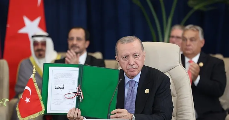 Gazze için tarihi gün! Liderler 'Niyet Belgesi'ni imzaladı... Trump: Erdoğan'a teşekkür ediyorum